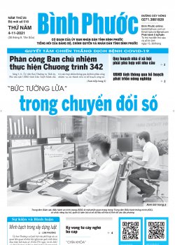Báo in số 518 Thứ Năm 04-11-2021 