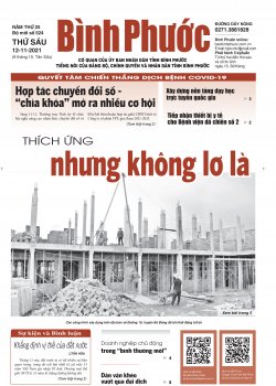 Báo in số 524 Thứ Sáu 12-11-2021 