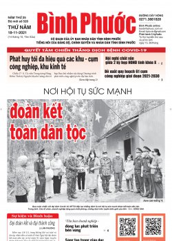 Báo in số 528 Thứ Năm 18-11-2021 