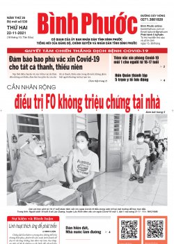 Báo in số 530 Thứ Hai 22-11-2021 