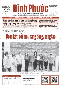 Báo in số 544 Thứ Sáu 10-12-2021 