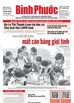 Báo in số 545 Thứ Hai 13-12-2021 