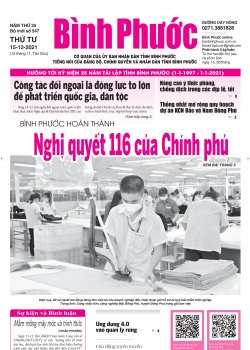 Báo in số 547 Thứ Tư 15-12-2021 