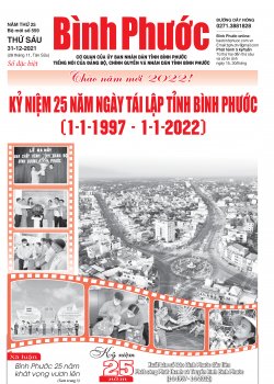 Báo in số 559 Thứ Sáu 31-12-2021 