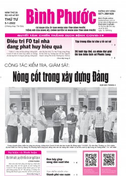 Báo in số 561 Thứ Tư 05-1-2022 