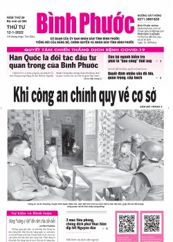 Báo in số 566 Thứ Tư 12-1-2022 