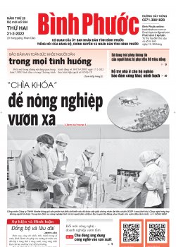 Báo in số 594 Thứ Hai 21-2-2022
