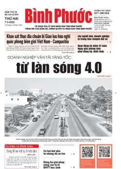 Báo in số 604 Thứ Hai 07-3-2022