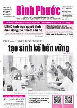 Báo in số 611 Thứ Tư 16-3-2022