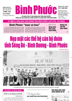 Báo in số 616 Thứ Tư 23-3-2022 