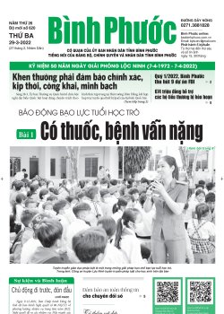 Báo in số 620 Thứ Ba 29-3-2022