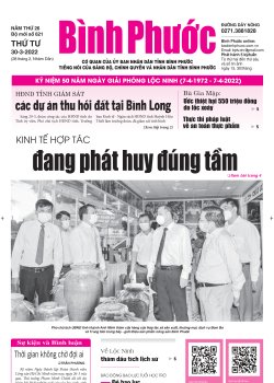 Báo in số 621 Thứ Tư 30-3-2022 