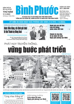 Báo in số 622 Thứ Năm 31-3-2022 