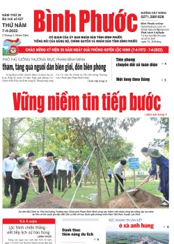 Báo in số 627 Thứ Năm 07-4-2022