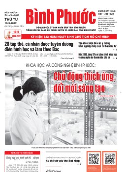 Báo in số 653 Thứ Tư 18-5-2022 