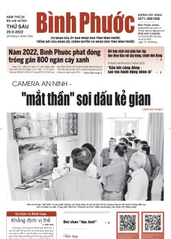 Báo in số 655 Thứ Sáu 20-5-2022 
