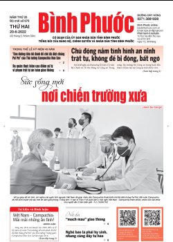 Báo in số 676 Thứ Hai 20-6-2022 