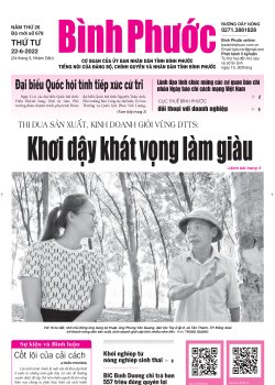 Báo in số 678 Thứ Tư 22-6-2022 	