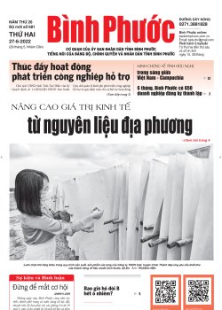 Báo in số 681 Thứ Hai 27-6-2022 	