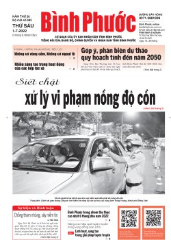 Báo in số 685 Thứ Sáu 1-7-2022 