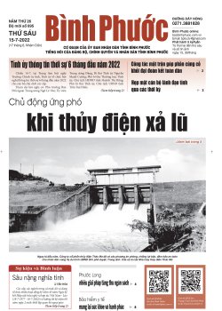 Báo in số 695 Thứ Sáu 15-7-2022