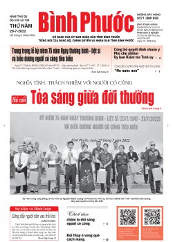 Báo in số 704 Thứ Năm 28-7-2022 