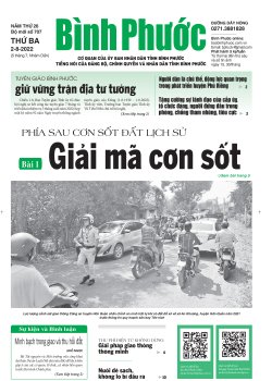Báo in số 707 Thứ Ba 2-8-2022 