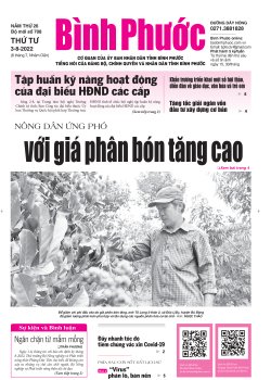 Báo in số 708 Thứ Tư 3-8-2022 