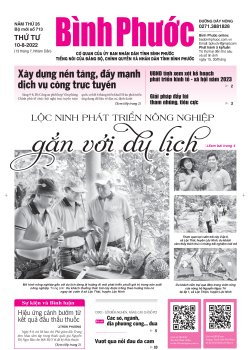 Báo in số 713 Thứ Tư 10-8-2022 