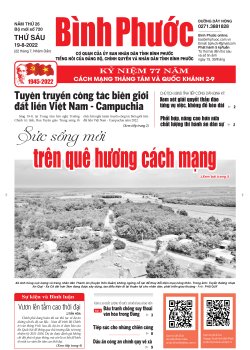 Báo in số 720 Thứ Sáu 19-8-2022 