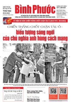 Báo in số 726 Thứ Hai 29-8-2022 	