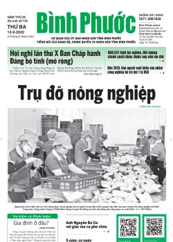 Báo in số 735 Thứ Ba 13-9-2022