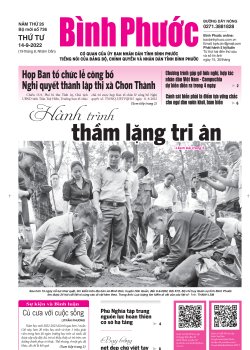 Báo in số 736 Thứ Tư 14-9-2022 	