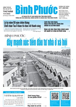 Báo in số 737 Thứ Năm 15-9-2022 	