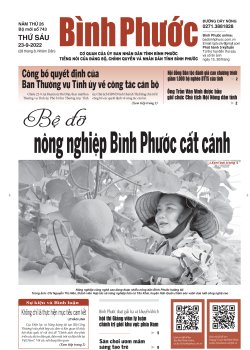 Báo in số 743 Thứ Sáu 23-9-2022 