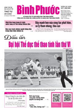 Báo in số 746 Thứ Tư 28-9-2022 