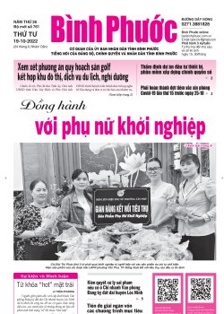 Báo in số 761 Thứ Tư 19-10-2022