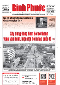 Báo in số 764 Thứ Hai 24-10-2022
