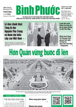 Báo in số 770 Thứ Ba 1-11-2022