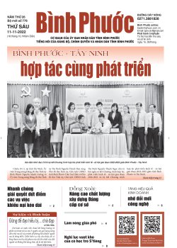 Báo in số 778 Thứ Sáu 11-11-2022