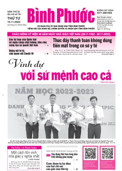 Báo in số 781 Thứ Tư 16-11-2022 