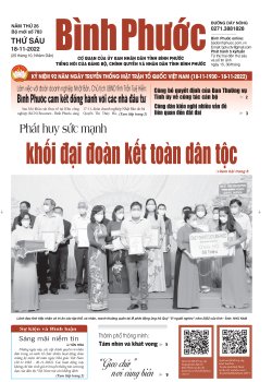 Báo in số 783 Thứ Sáu 18-11-2022 