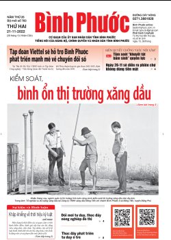 Báo in số 784 Thứ Hai 21-11-2022 