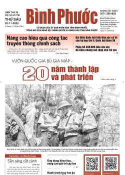 Báo in số 788 Thứ Sáu 25-11-2022