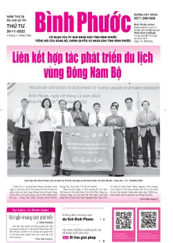 Báo in số 791 Thứ Tư 30-11-2022