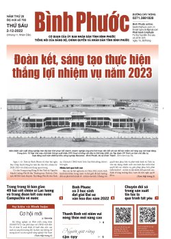 Báo in số 793 Thứ Sáu 2-12-2022