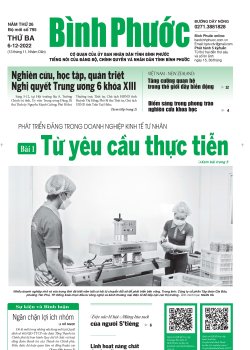 Báo in số 795 Thứ Ba 6-12-2022