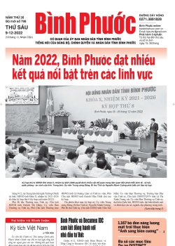 Báo in số 798 Thứ Sáu 9-12-2022 