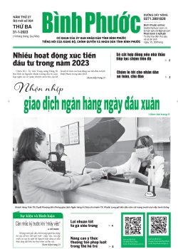 Báo in số 834 Thứ Ba 31-1-2023 