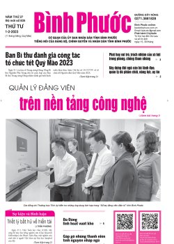 Báo in số 835 Thứ Tư 1-2-2023 